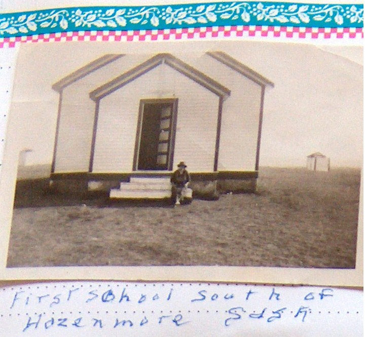 First school in Hazenmore, Sask